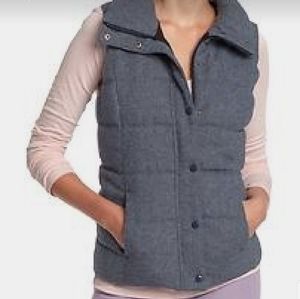 Old Navy Tweed Puff Vest